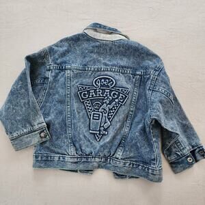 Vintage Oshkosh Acid Wash Jacket 3t